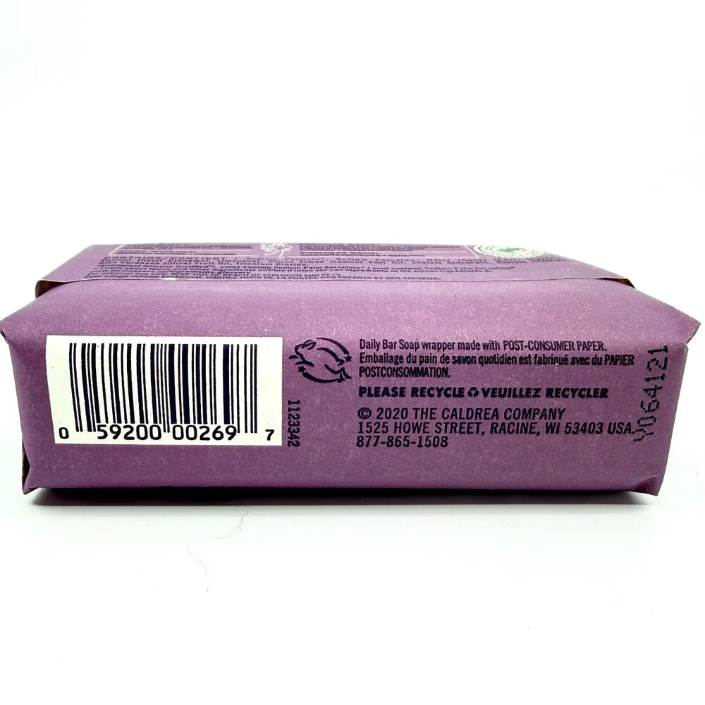 Mrs. MEYER'S CLEAN DAY Daily Bar Soap Plum Berry Scent 5.3 oz DISCONTINUED